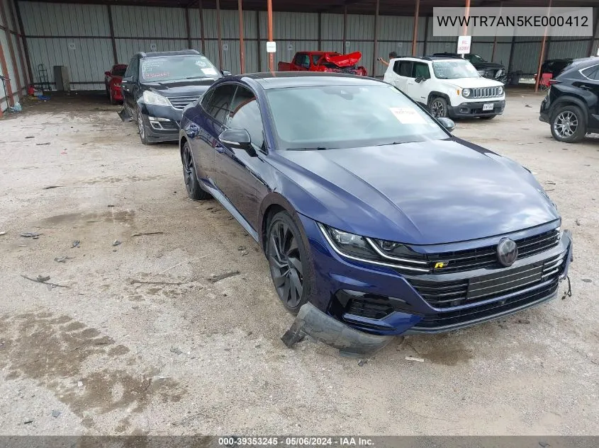 WVWTR7AN5KE000412 2019 Volkswagen Arteon 2.0T Sel Premium R-Line