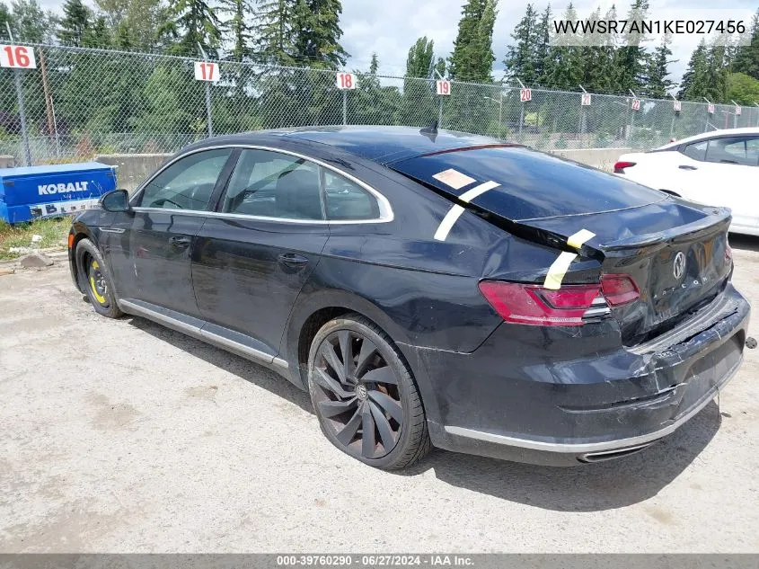 WVWSR7AN1KE027456 2019 Volkswagen Arteon 2.0T Sel R-Line