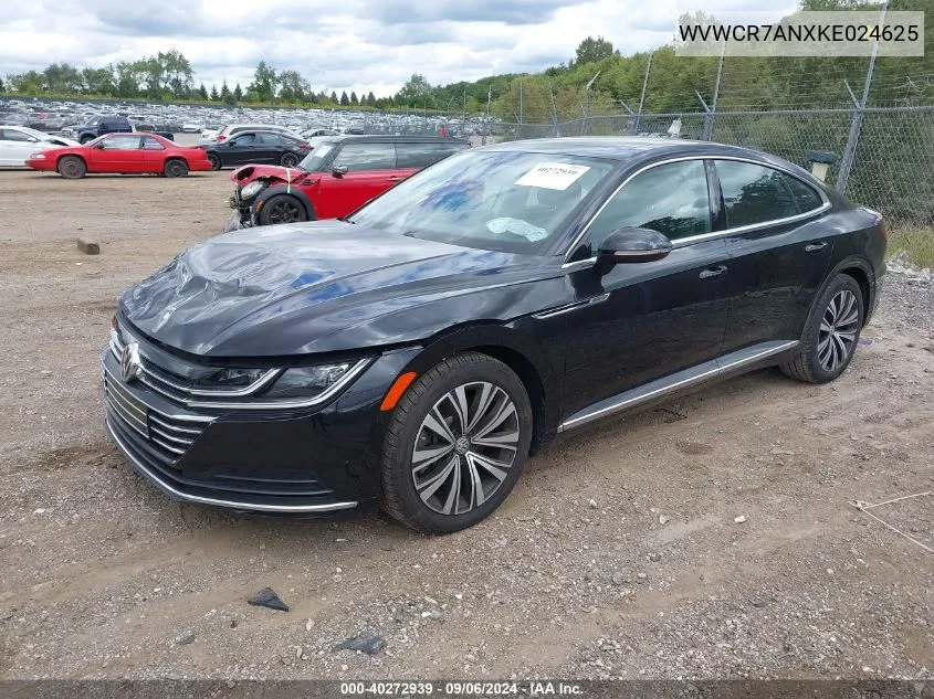 WVWCR7ANXKE024625 2019 Volkswagen Arteon 2.0T Sel