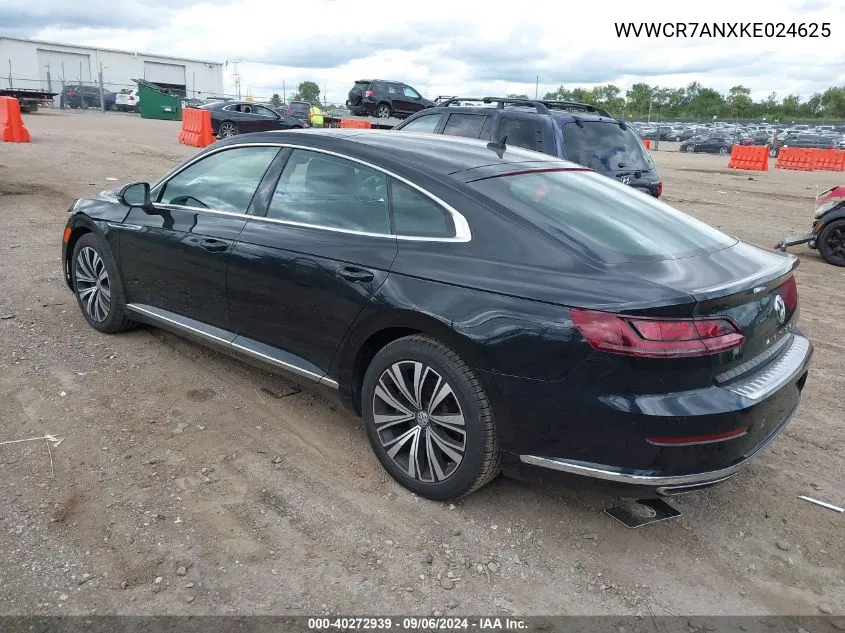 WVWCR7ANXKE024625 2019 Volkswagen Arteon 2.0T Sel