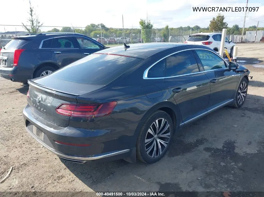 WVWCR7AN7LE017097 2020 Volkswagen Arteon 2.0T Sel