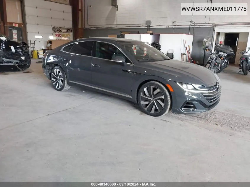 WVWSR7ANXME011775 2021 Volkswagen Arteon 2.0T Sel R-Line