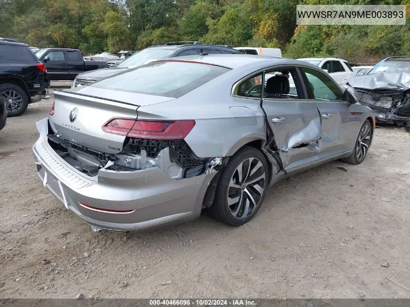 WVWSR7AN9ME003893 2021 Volkswagen Arteon 2.0T Sel R-Line