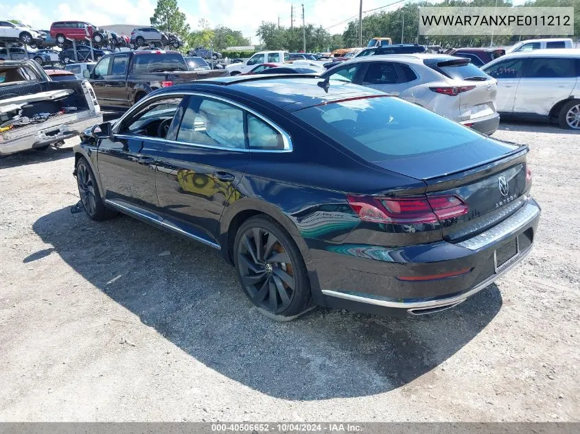 2023 Volkswagen Arteon 2.0T Sel R-Line VIN: WVWAR7ANXPE011212 Lot: 40506652