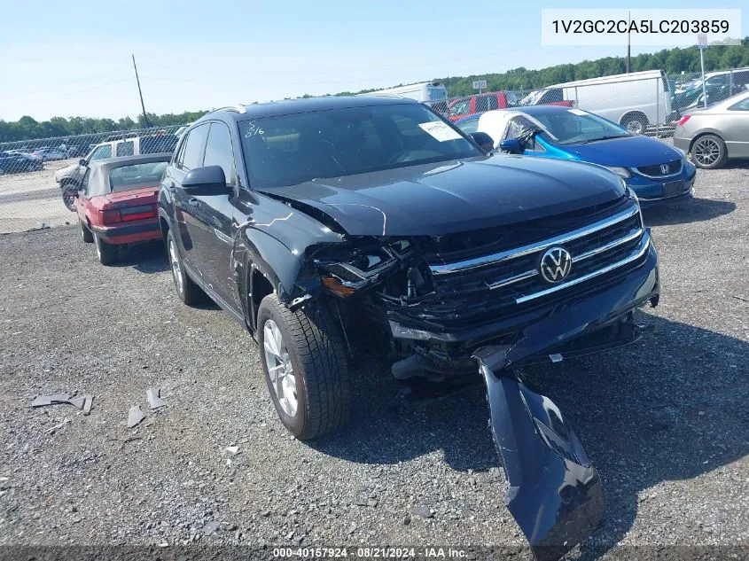 1V2GC2CA5LC203859 2020 Volkswagen Atlas Cross Sport S