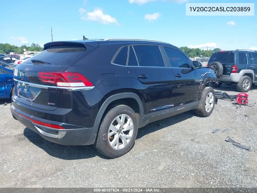 1V2GC2CA5LC203859 2020 Volkswagen Atlas Cross Sport S