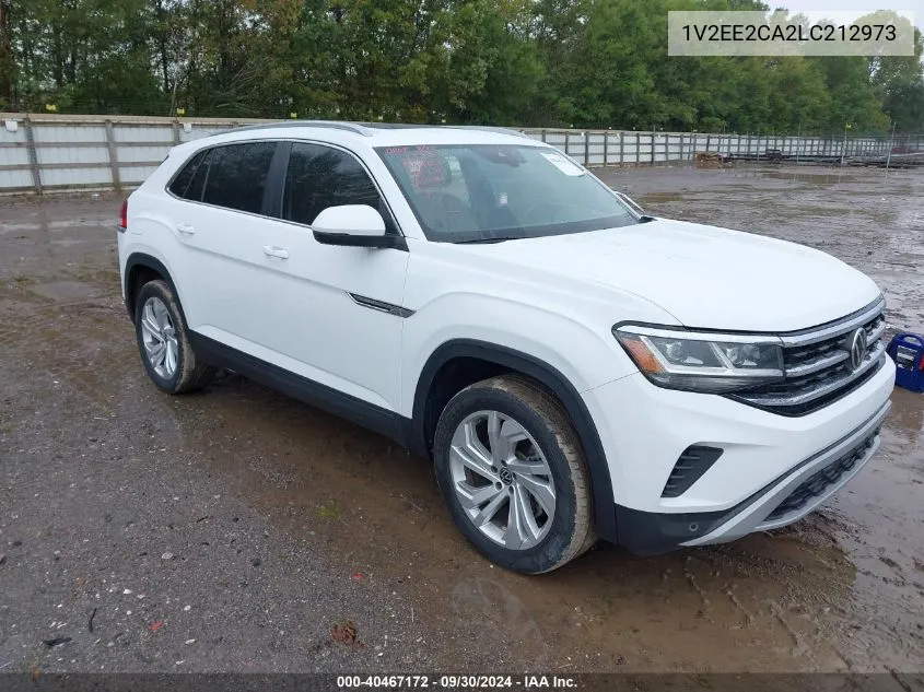 2020 Volkswagen Atlas Cross Sport 3.6L V6 Sel VIN: 1V2EE2CA2LC212973 Lot: 40467172