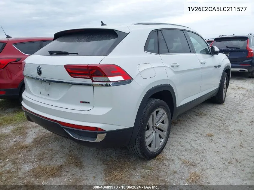 1V26E2CA5LC211577 2020 Volkswagen Atlas Cross Sport Se