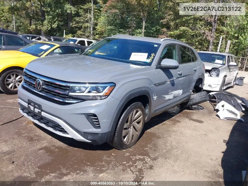 2020 Volkswagen Atlas Cross Sport 3.6L V6 Se W/Technology/3.6L V6 Se W/Technology R-Line VIN: 1V26E2CA7LC213122 Lot: 40563053