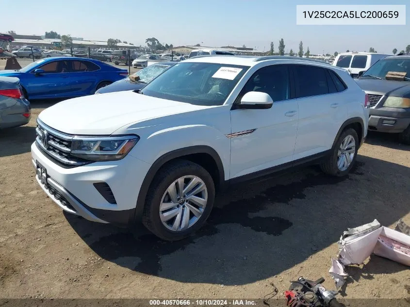 2020 Volkswagen Atlas Cross Sport 2.0T Se W/Technology/2.0T Se W/Technology R-Line VIN: 1V25C2CA5LC200659 Lot: 40570666