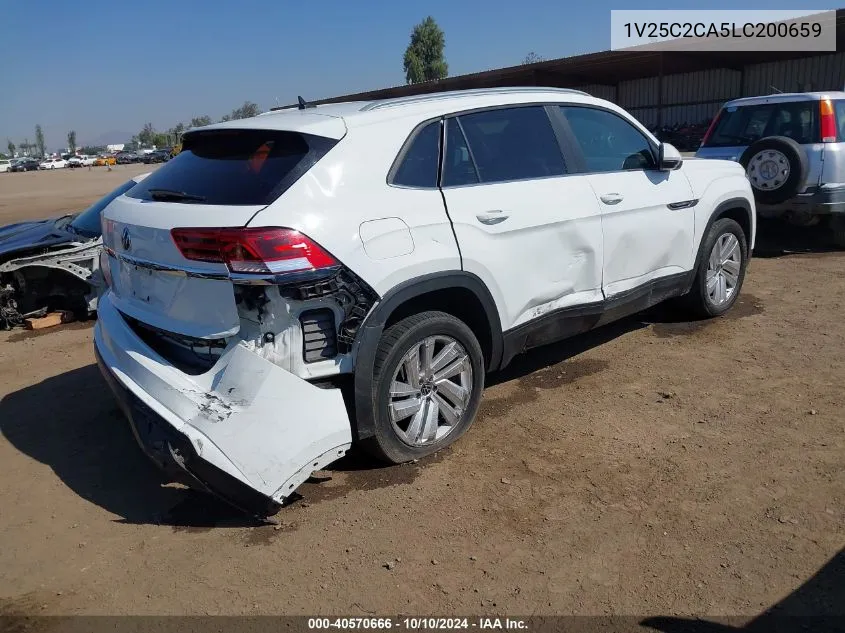 2020 Volkswagen Atlas Cross Sport 2.0T Se W/Technology/2.0T Se W/Technology R-Line VIN: 1V25C2CA5LC200659 Lot: 40570666