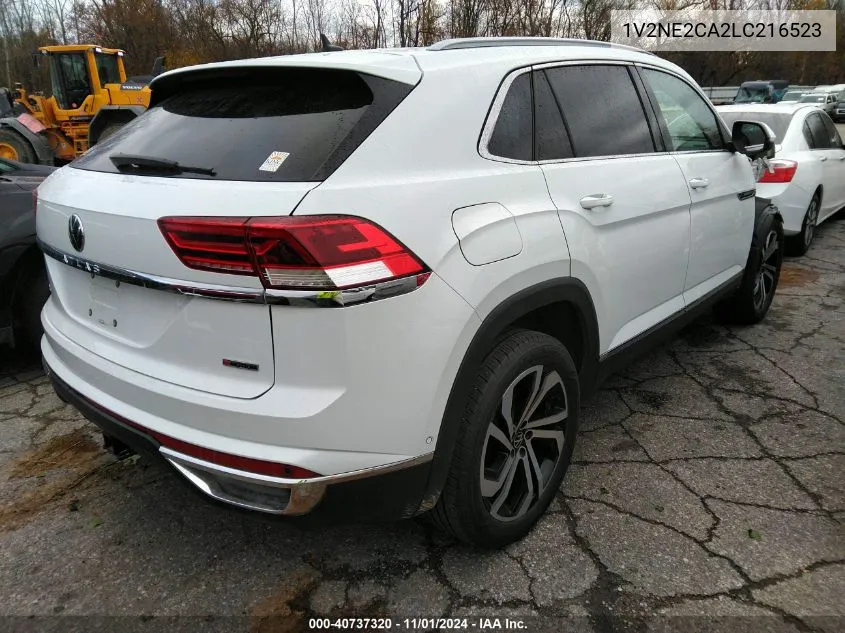 2020 Volkswagen Atlas Cross Sport 3.6L V6 Sel Premium VIN: 1V2NE2CA2LC216523 Lot: 40737320