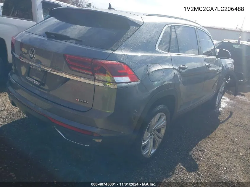 2020 Volkswagen Atlas Cross Sport 2.0T Sel/2.0T Sel Premium/2.0T Sel Premium R-Line/2.0T Sel R-Line VIN: 1V2MC2CA7LC206488 Lot: 40745001