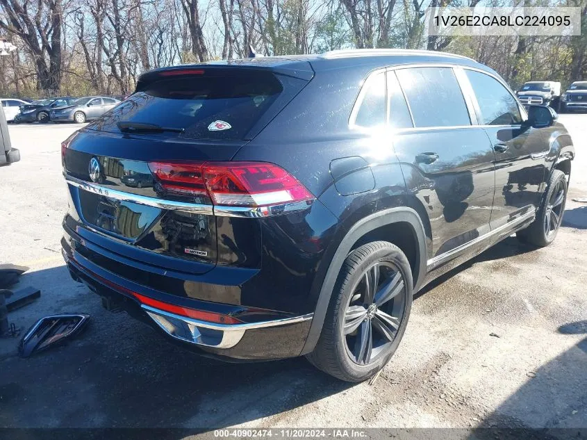 2020 Volkswagen Atlas Cross Sport 3.6L V6 Se W/Technology/3.6L V6 Se W/Technology R-Line VIN: 1V26E2CA8LC224095 Lot: 40902474