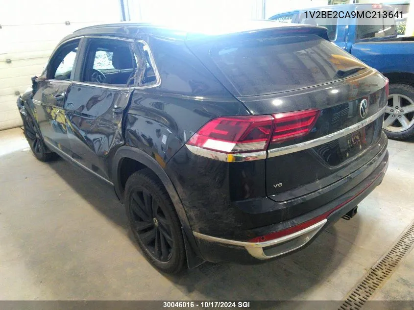 2021 Volkswagen Atlas Cross Sport Sel VIN: 1V2BE2CA9MC213641 Lot: 30046016