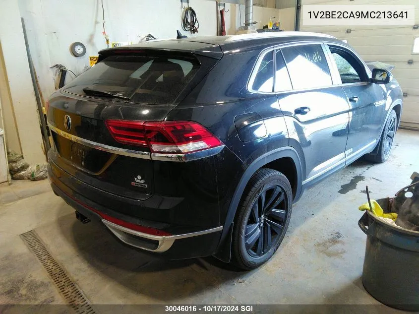 2021 Volkswagen Atlas Cross Sport Sel VIN: 1V2BE2CA9MC213641 Lot: 30046016