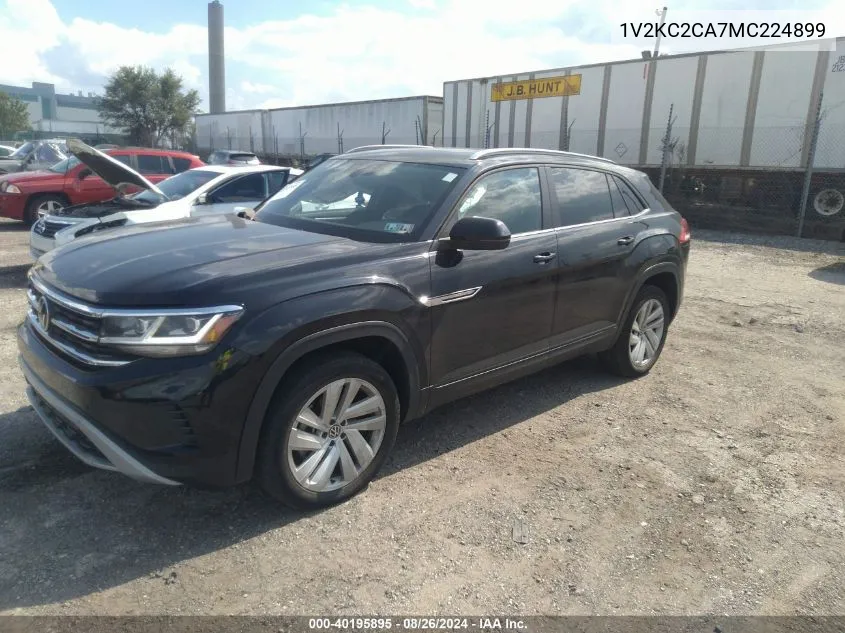 2021 Volkswagen Atlas Cross Sport 2.0T Se W/Technology VIN: 1V2KC2CA7MC224899 Lot: 40195895