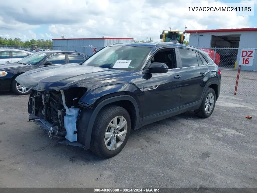 2021 Volkswagen Atlas Cross Sport 2.0T S VIN: 1V2AC2CA4MC241185 Lot: 40389888