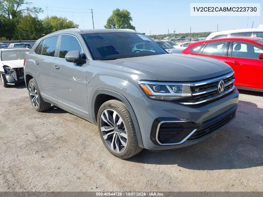 2021 Volkswagen Atlas Cross Sport 3.6L V6 Sel R-Line VIN: 1V2CE2CA8MC223730 Lot: 40544728