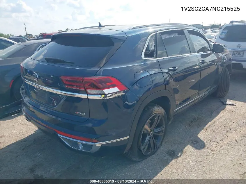 1V2SC2CA7NC215525 2022 Volkswagen Atlas Cross Sport 2.0T Sel R-Line