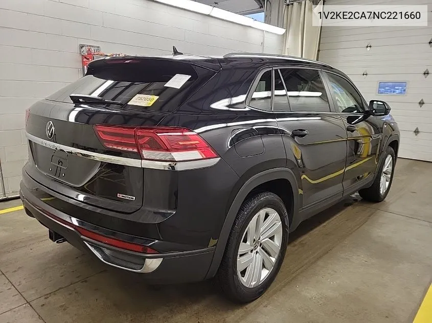 2022 Volkswagen Atlas Cross Sport Se VIN: 1V2KE2CA7NC221660 Lot: 40916565