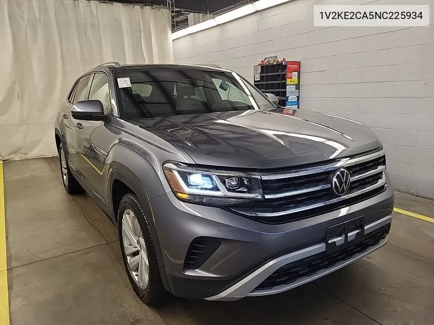 2022 Volkswagen Atlas Cross Sport Se VIN: 1V2KE2CA5NC225934 Lot: 40916569