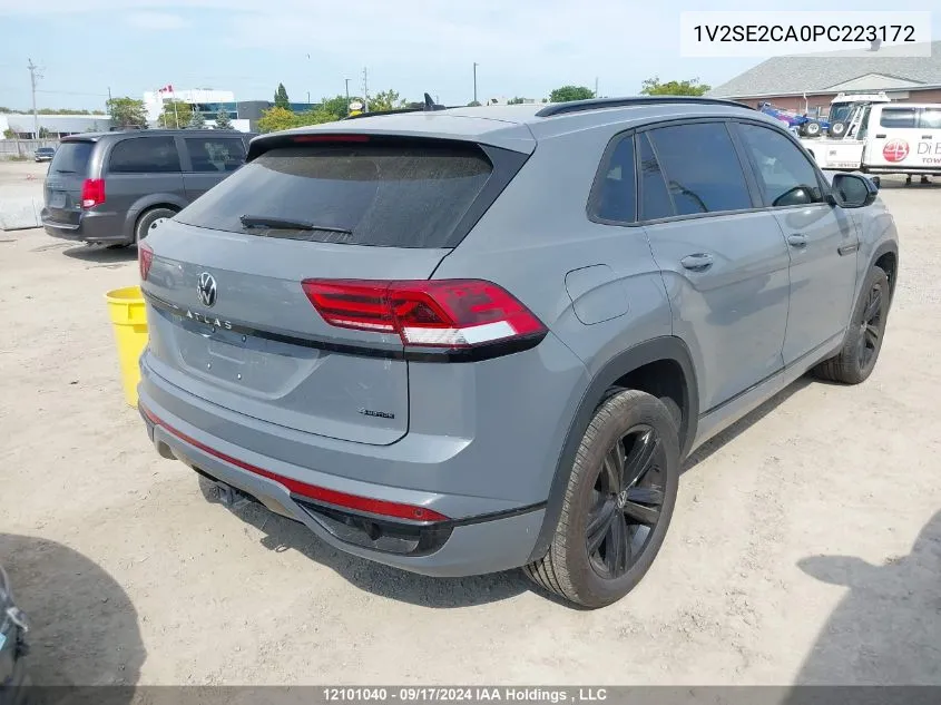 1V2SE2CA0PC223172 2023 Volkswagen Atlas Cross Sport Sel R-Line