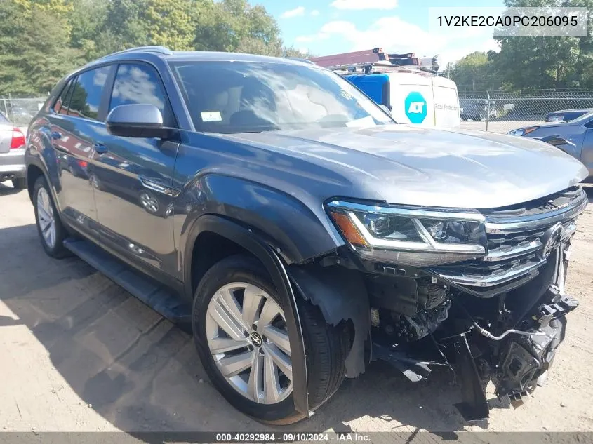 2023 Volkswagen Atlas Cross Sport 3.6L V6 Se W/Technology VIN: 1V2KE2CA0PC206095 Lot: 40292984