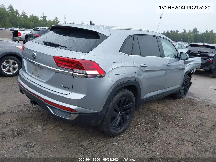 1V2HE2CA0PC215230 2023 Volkswagen Atlas Cross Sport Se