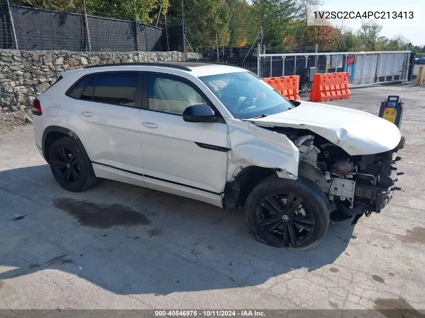 2023 Volkswagen Atlas Cross Sport 2.0T Sel R-Line Black VIN: 1V2SC2CA4PC213413 Lot: 40546975