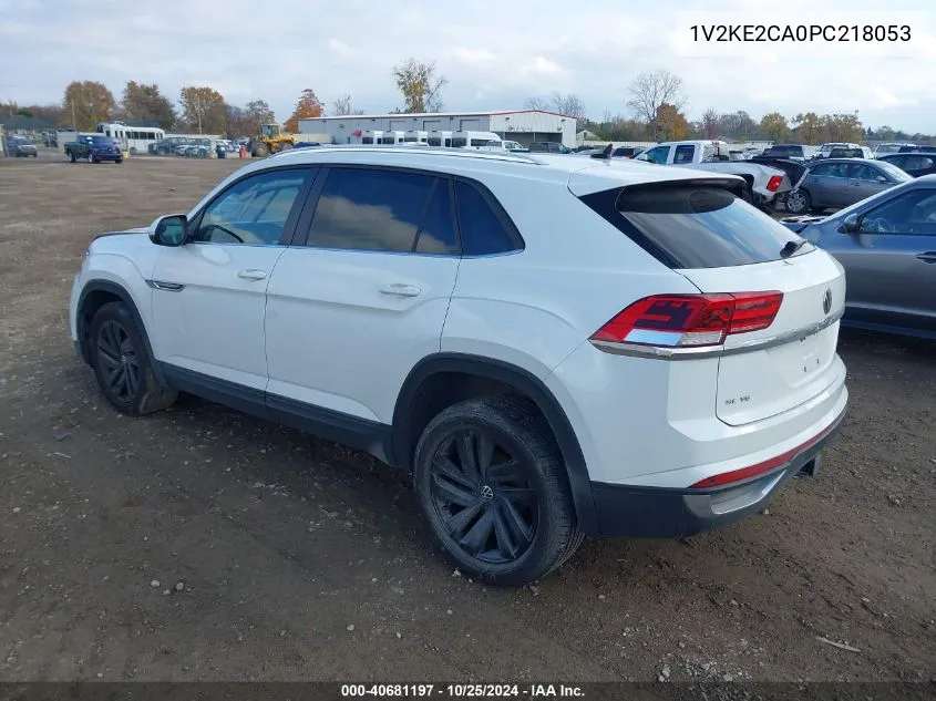 2023 Volkswagen Atlas Cross Sport 3.6L V6 Se W/Technology VIN: 1V2KE2CA0PC218053 Lot: 40681197