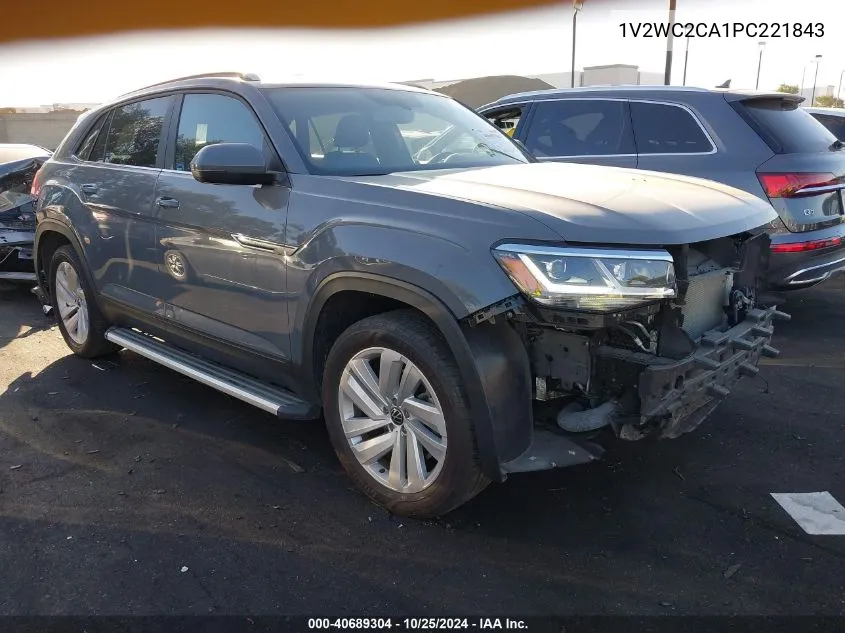 2023 Volkswagen Atlas Cross Sport 2.0T Se W/Technology VIN: 1V2WC2CA1PC221843 Lot: 40689304