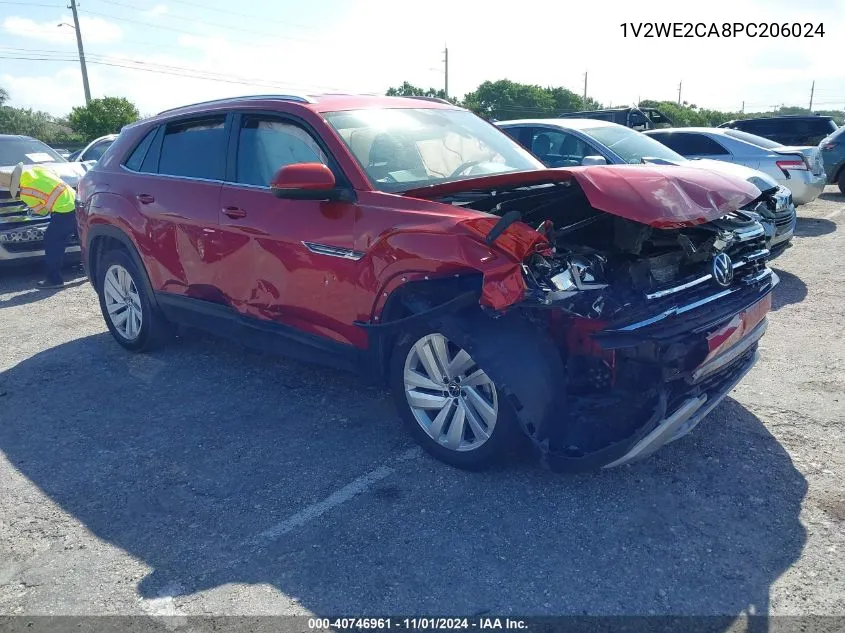 2023 Volkswagen Atlas Cross Sport 3.6L V6 Se W/Technology VIN: 1V2WE2CA8PC206024 Lot: 40746961