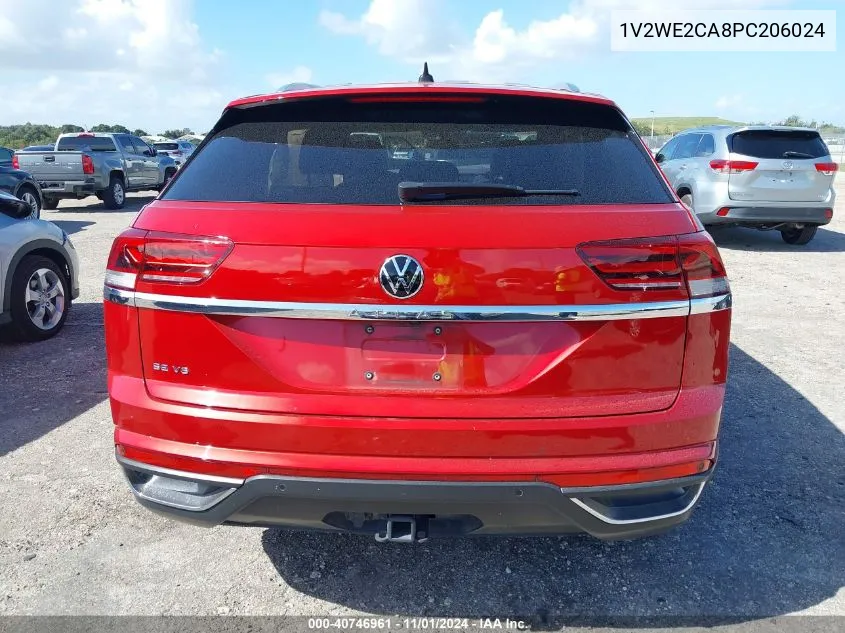 2023 Volkswagen Atlas Cross Sport 3.6L V6 Se W/Technology VIN: 1V2WE2CA8PC206024 Lot: 40746961