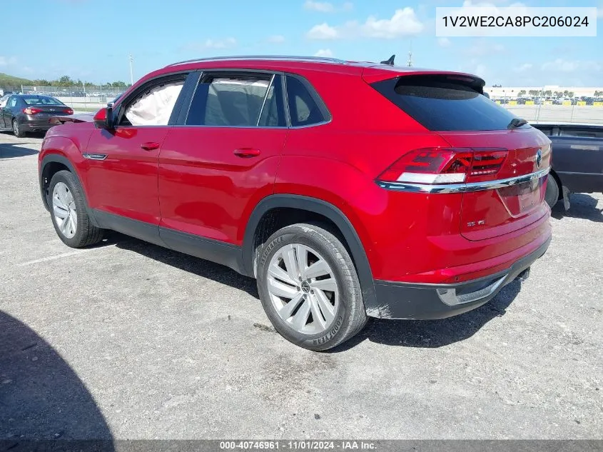 2023 Volkswagen Atlas Cross Sport 3.6L V6 Se W/Technology VIN: 1V2WE2CA8PC206024 Lot: 40746961