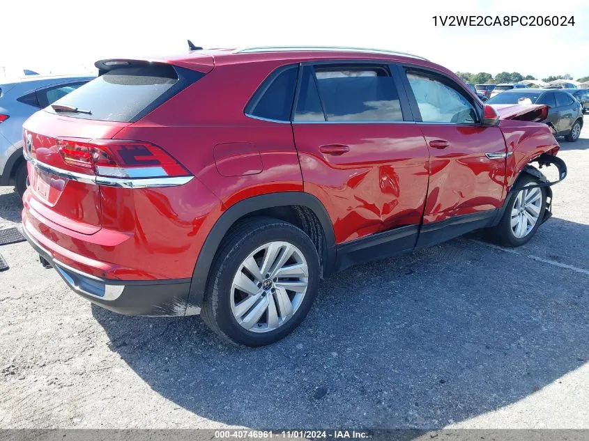 2023 Volkswagen Atlas Cross Sport 3.6L V6 Se W/Technology VIN: 1V2WE2CA8PC206024 Lot: 40746961