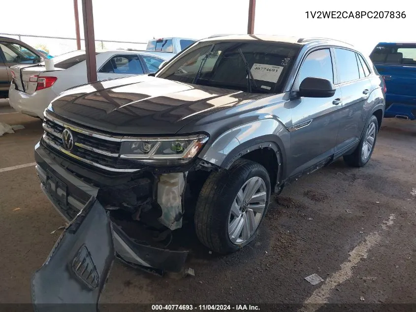 2023 Volkswagen Atlas Cross Sport 3.6L V6 Se W/Technology VIN: 1V2WE2CA8PC207836 Lot: 40774693