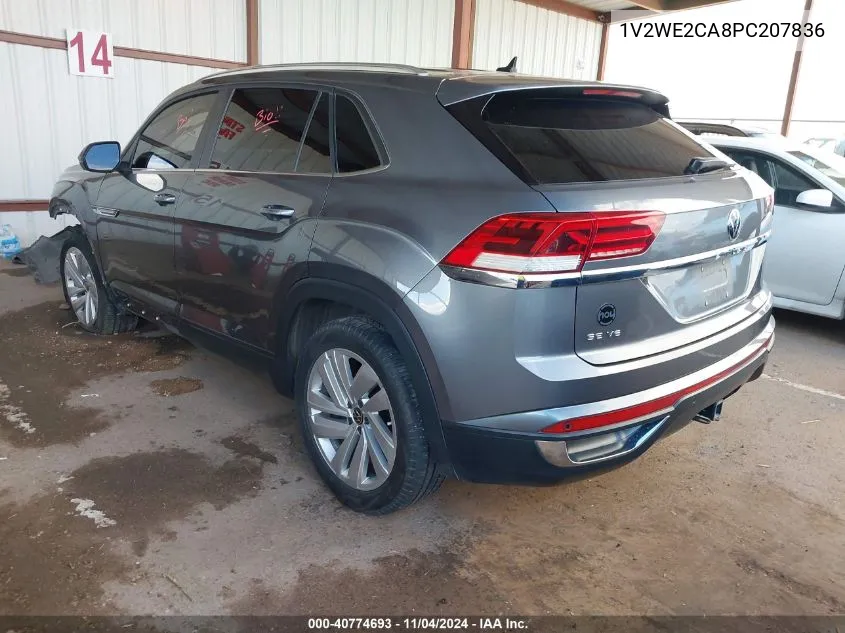 2023 Volkswagen Atlas Cross Sport 3.6L V6 Se W/Technology VIN: 1V2WE2CA8PC207836 Lot: 40774693