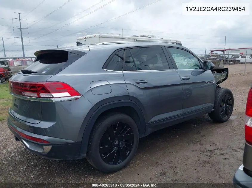 1V2JE2CA4RC239454 2024 Volkswagen Atlas Cross Sport 2.0T Se W/Technology