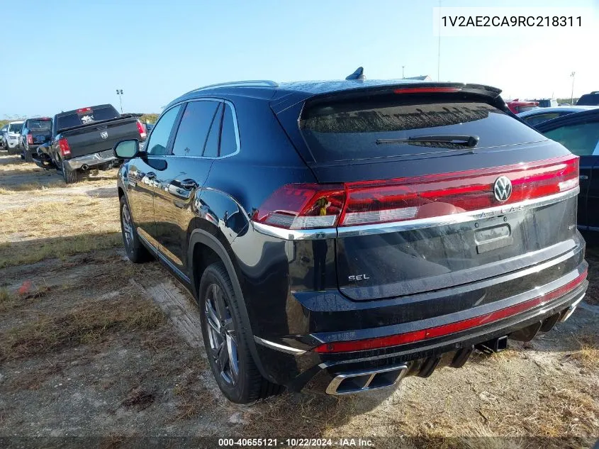 2024 Volkswagen Atlas Cross Sport 2.0T Sel R-Line VIN: 1V2AE2CA9RC218311 Lot: 40655121