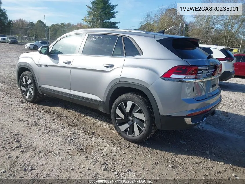 2024 Volkswagen Atlas Cross Sport 2.0T Se W/Technology VIN: 1V2WE2CA8RC235901 Lot: 40890624