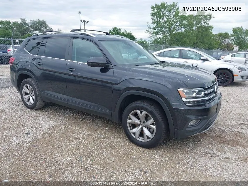 1V2DP2CA6JC593908 2018 Volkswagen Atlas 2.0T Se/2.0T Se W/Technology