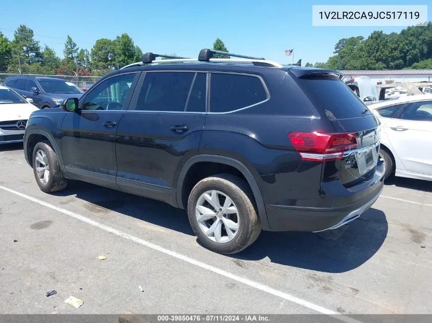 2018 Volkswagen Atlas 3.6L V6 Se/3.6L V6 Se W/Technology VIN: 1V2LR2CA9JC517119 Lot: 39850476