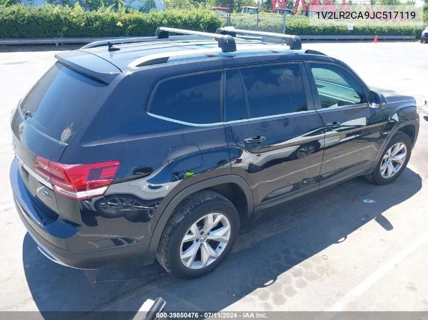 2018 Volkswagen Atlas 3.6L V6 Se/3.6L V6 Se W/Technology VIN: 1V2LR2CA9JC517119 Lot: 39850476