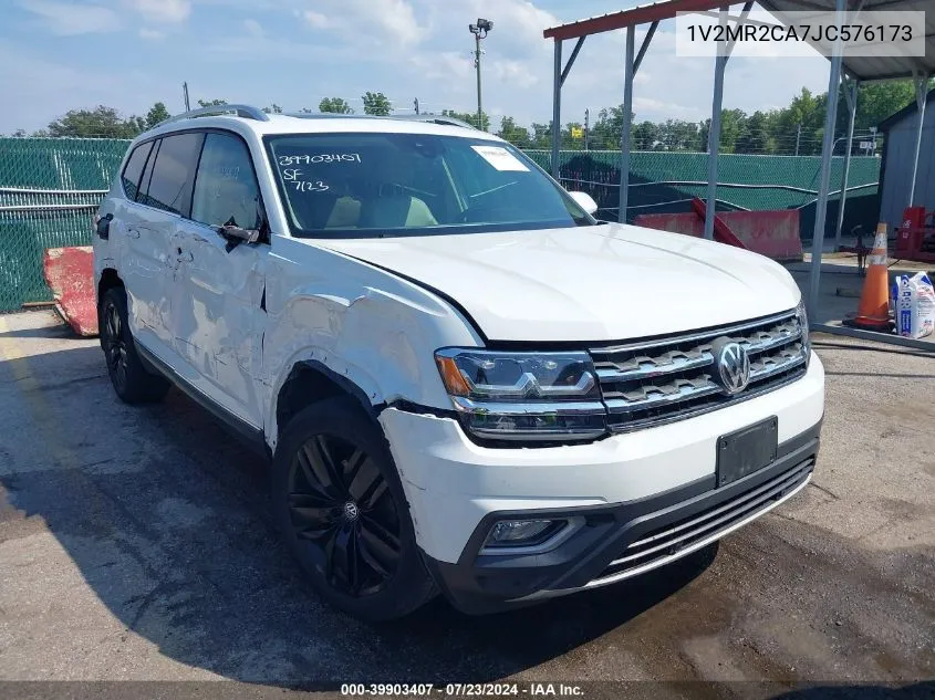 2018 Volkswagen Atlas 3.6L V6 Sel VIN: 1V2MR2CA7JC576173 Lot: 39903407