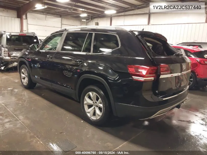 1V2LR2CA2JC537440 2018 Volkswagen Atlas 3.6L V6 Se/3.6L V6 Se W/Technology