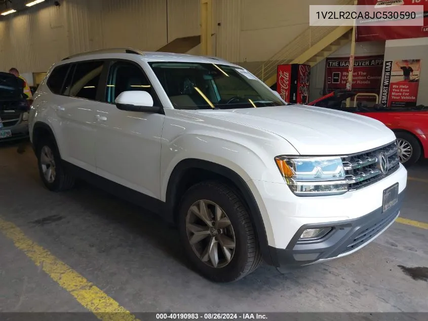 2018 Volkswagen Atlas 3.6L V6 Se/3.6L V6 Se W/Technology VIN: 1V2LR2CA8JC530590 Lot: 40190983