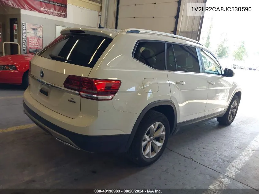 2018 Volkswagen Atlas 3.6L V6 Se/3.6L V6 Se W/Technology VIN: 1V2LR2CA8JC530590 Lot: 40190983