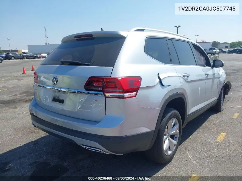 1V2DR2CA0JC507745 2018 Volkswagen Atlas 3.6L V6 Se/3.6L V6 Se W/Technology