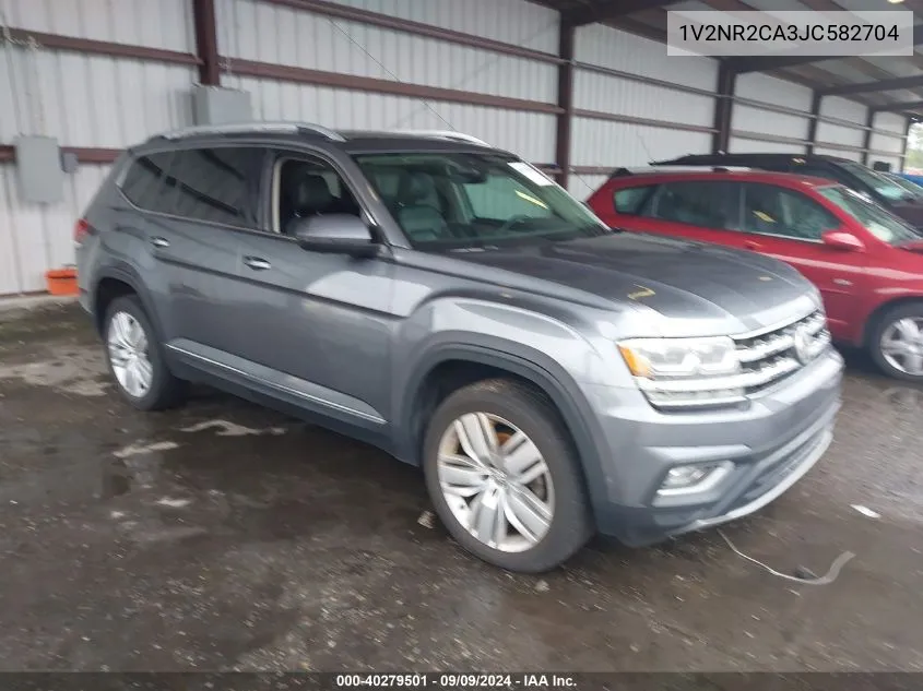 1V2NR2CA3JC582704 2018 Volkswagen Atlas 3.6L V6 Sel Premium